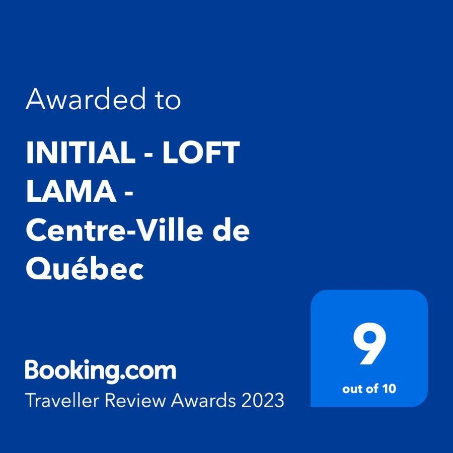 Initial - Loft Lama - Centre-Ville De Quebec מראה חיצוני תמונה